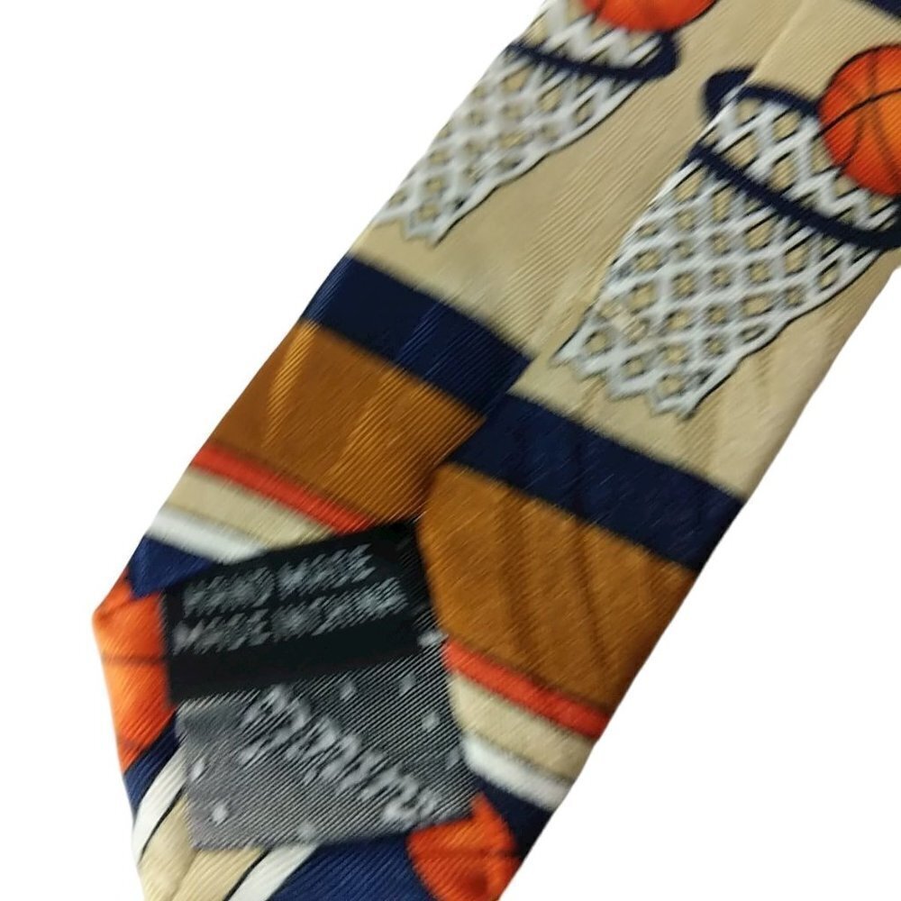 Keith Daniels Basketball Hoops Novelty Necktie - Picture 7 of 8